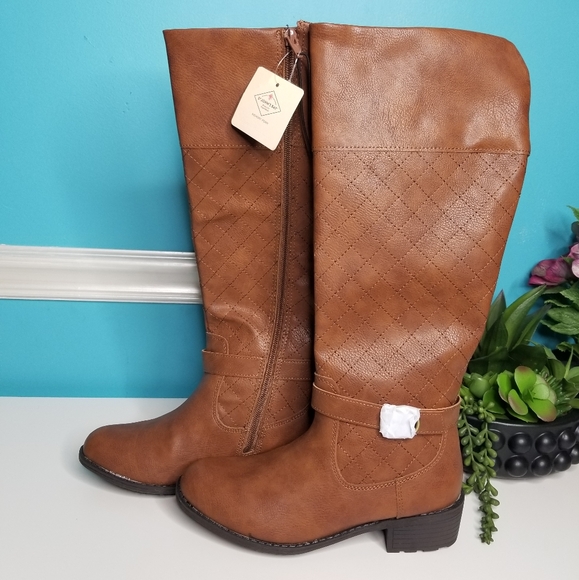 St. John's Bay Cognac Riding Boots - Picture 12 of 12